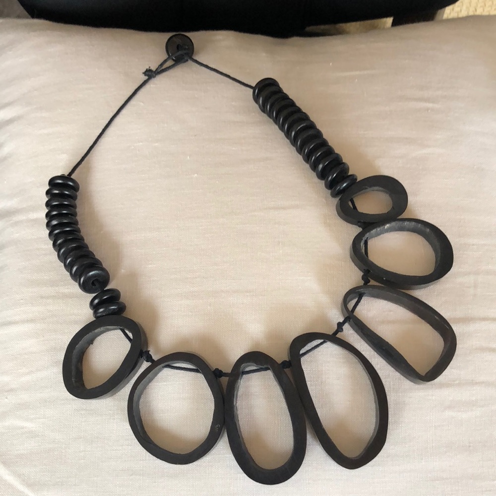 Wooden necklace